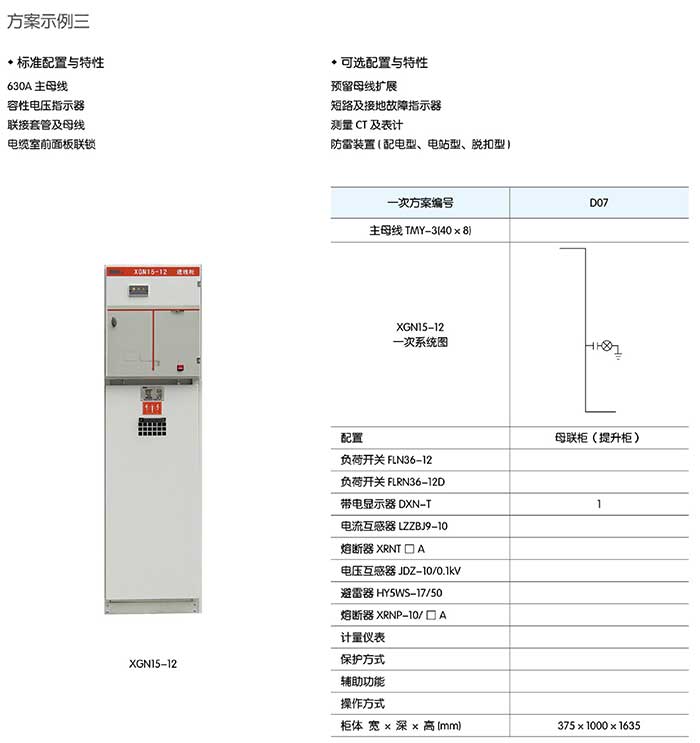 高壓環網柜解決方案3