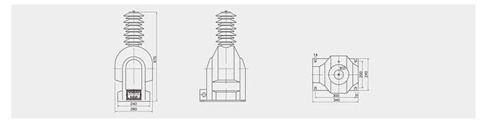 電壓互感器產品結構圖